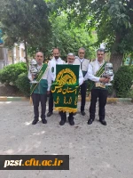 برگزاری مراسم  آیین پرچم گردانی و زیارت پرچم حرم امام رضا(ع) 3