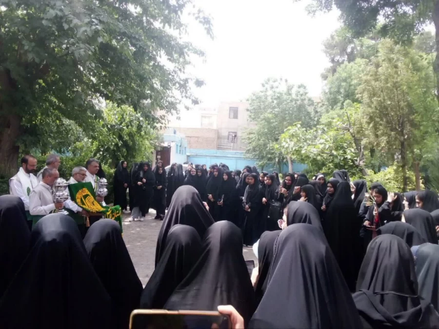 برگزاری مراسم  آیین پرچم گردانی و زیارت پرچم حرم امام رضا(ع) 6