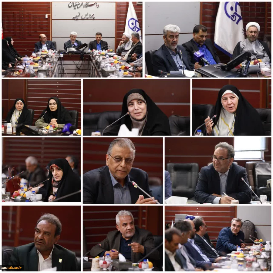 گفتگو درباره چالش ها و راهکارهای تربیت معلم در دیدار مدیران دانشگاه فرهنگیان استان تهران با دکتر برزوئی 2