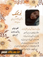 پوسترهای تبلیغاتی کاندیدای هشتمین دوره از انتخابات کانون همیاران بهداشت و سلامت جسم و روان پردیس زینبیه