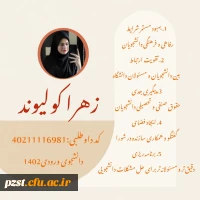 پوستر تبلیغاتی کاندیدای شورای صنفی رفاهی 1404