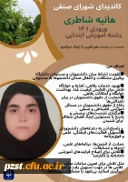 پوستر تبلیغاتی کاندیدای شورای صنفی رفاهی 1404