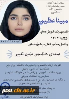 پوستر تبلیغاتی کاندیدای شورای صنفی رفاهی 1404