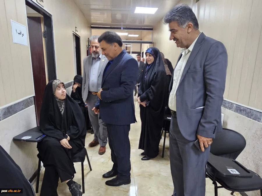 بازدید از روند برگزاری امتحانات پایانی نیمسال دوم سال تحصیلی ۴۰۳_۴۰۴ 2