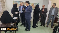بازدید از روند برگزاری امتحانات پایانی نیمسال دوم سال تحصیلی ۴۰۳_۴۰۴ 4