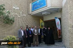 بازدید رئیس دانشگاه فرهنگیان استان تهران، معاونان و رئیس پردیس زینبیه از روابط عمومی رسانه ملی 2