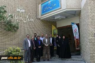 بازدید رئیس دانشگاه فرهنگیان استان تهران، معاونان و رئیس پردیس زینبیه از روابط عمومی رسانه ملی