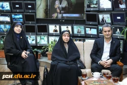 بازدید رئیس دانشگاه فرهنگیان استان تهران، معاونان و رئیس پردیس زینبیه از روابط عمومی رسانه ملی 5