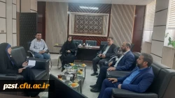 بازدید مسئولین حراست دانشگاه فرهنگیان استان تهران از پردیس زینبیه و ساختمان ورامین 2