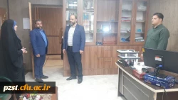 بازدید مسئولین حراست دانشگاه فرهنگیان استان تهران از پردیس زینبیه و ساختمان ورامین 3