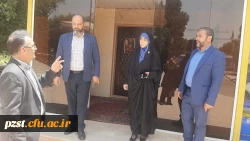 بازدید مسئولین حراست دانشگاه فرهنگیان استان تهران از پردیس زینبیه و ساختمان ورامین 5