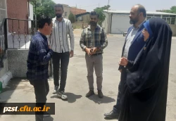 بازدید مسئولین حراست دانشگاه فرهنگیان استان تهران از پردیس زینبیه و ساختمان ورامین 7