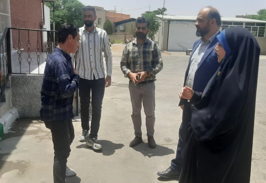 بازدید مسئولین حراست دانشگاه فرهنگیان استان تهران از پردیس زینبیه و ساختمان ورامین 7