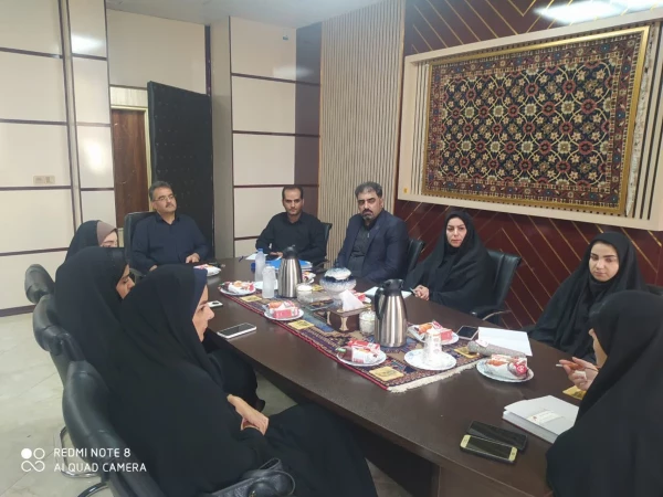 جلسه توجیهی مسئولین  با سرارزیابان،  مسئول بررسی مستندات و تسهیلگران  4