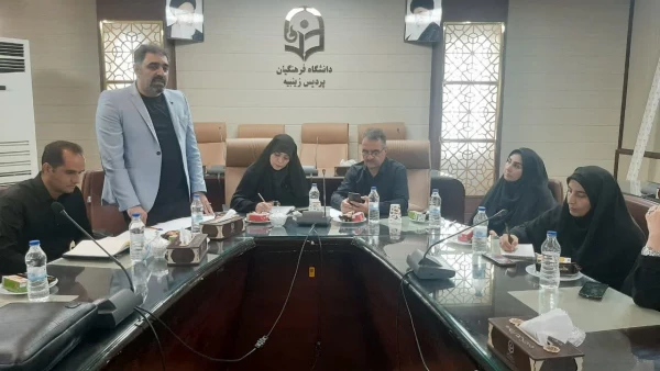 جلسه تکمیلی مسئولان پردیس با عوامل ارزیابی و مصاحبه علمی فرایند ارزیابی تکمیلی داوطلبان  2