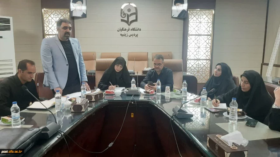 جلسه تکمیلی مسئولان پردیس با عوامل ارزیابی و مصاحبه علمی فرایند ارزیابی تکمیلی داوطلبان  2