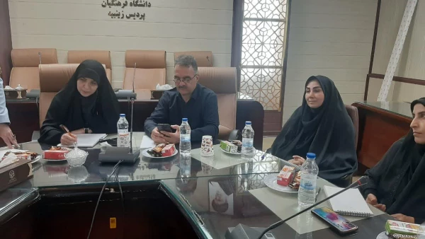 جلسه تکمیلی مسئولان پردیس با عوامل ارزیابی و مصاحبه علمی فرایند ارزیابی تکمیلی داوطلبان  4