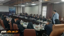 جلسه تکمیلی مسئولان پردیس با عوامل ارزیابی و مصاحبه علمی فرایند ارزیابی تکمیلی داوطلبان  5