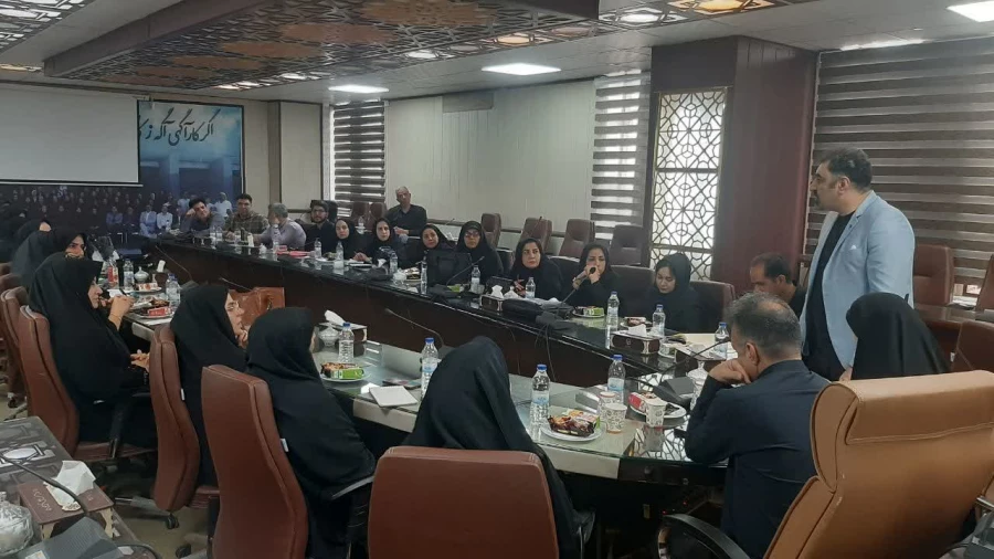 جلسه تکمیلی مسئولان پردیس با عوامل ارزیابی و مصاحبه علمی فرایند ارزیابی تکمیلی داوطلبان  5