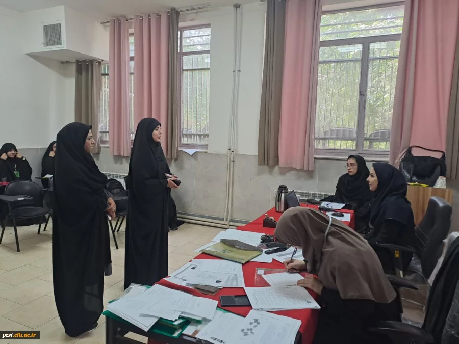  آغاز فرایند ارزیابی تکمیلی داوطلبان چند برابر ظرفیت جذب و پذیرش دانشجو معلم متعهد خدمت وزارت آموزش و پرورش سال ۱۴۰۴ در پردیس زینبیه( ساختمان شماره ۲) 4