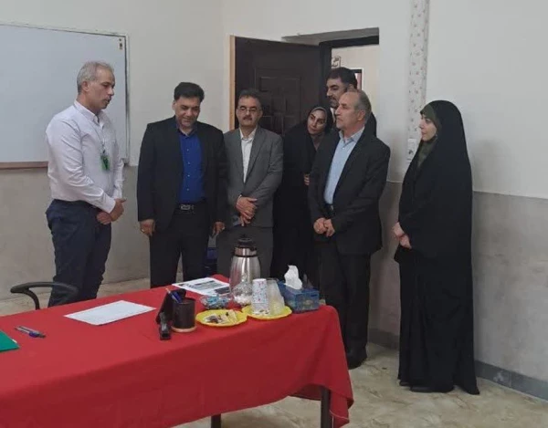 بازدید دکتر حیدری و دکتر محمدی از ششمین روز ارزیابی تکمیلی پردیس زینبیه 2