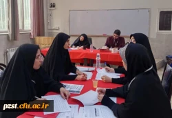 بازدید دکتر حیدری و دکتر محمدی از ششمین روز ارزیابی تکمیلی پردیس زینبیه 3