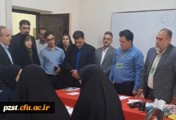 بازدید دکتر حیدری و دکتر محمدی از ششمین روز ارزیابی تکمیلی پردیس زینبیه 7