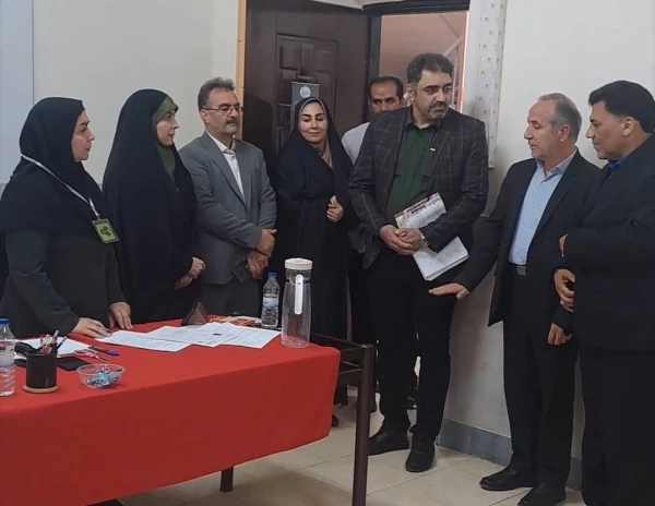بازدید دکتر حیدری و دکتر محمدی از ششمین روز ارزیابی تکمیلی پردیس زینبیه 8