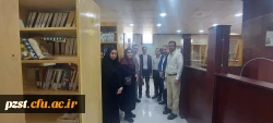 بازدید دکتر جهانگیری و دکتر کاشی از کتابخانه پردیس با هدف توسعه کمی و کیفی 2