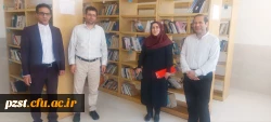 بازدید دکتر جهانگیری و دکتر کاشی از کتابخانه پردیس با هدف توسعه کمی و کیفی 3