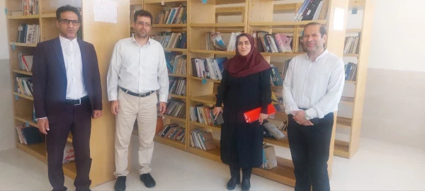 بازدید دکتر جهانگیری و دکتر کاشی از کتابخانه پردیس با هدف توسعه کمی و کیفی 3