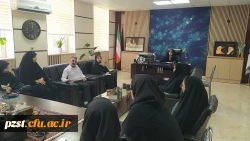 جلسه  مسئولان با  دانشجویان شورای صنفی جهت آماده سازی برای آغاز سال تحصیلی جدید 2