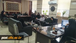 جلسه  مسئولان با  دانشجویان شورای صنفی جهت آماده سازی برای آغاز سال تحصیلی جدید 3