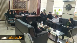 جلسه  مسئولان با  دانشجویان شورای صنفی جهت آماده سازی برای آغاز سال تحصیلی جدید 4