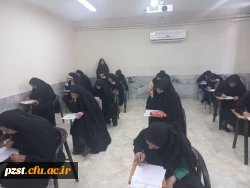 بازدید دکتر برهانی سرپرست پردیس از اولین روز برگزاری امتحانات پایان نیمسال اول سال تحصیلی