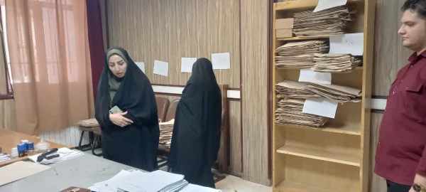 بازدید کارشناس مسئولان دانشگاه فرهنگیان استان تهران از روند برگزاری دومین روز امتحانات پردیس زینبیه 7