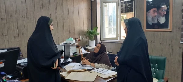 بازدید کارشناس مسئولان دانشگاه فرهنگیان استان تهران از روند برگزاری دومین روز امتحانات پردیس زینبیه 9