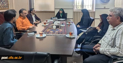 جلسه مسئولین پردیس با اعضای شورای صنفی با موضوع جشن فارغ التحصیلی دانش آموختگان ورودی سال 1400