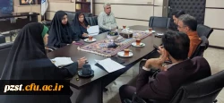 جلسه مسئولین پردیس با اعضای شورای صنفی با موضوع جشن فارغ التحصیلی دانش آموختگان ورودی سال 1400 3