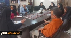 جلسه مسئولین پردیس با اعضای شورای صنفی با موضوع جشن فارغ التحصیلی دانش آموختگان ورودی سال 1400 4