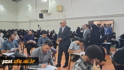 بازدید دکتر یوسف بهارلو ریئس اداره کل آموزش و پرورش شهرستان های استان تهران از روند آزمون اصلح مهارت آموزان ماده 28 3