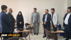 بازدید دکتر یوسف بهارلو ریئس اداره کل آموزش و پرورش شهرستان های استان تهران از روند آزمون اصلح مهارت آموزان ماده 28 4