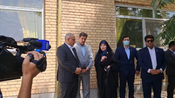 بازدید دکتر یوسف بهارلو ریئس اداره کل آموزش و پرورش شهرستان های استان تهران از روند آزمون اصلح مهارت آموزان ماده 28 6