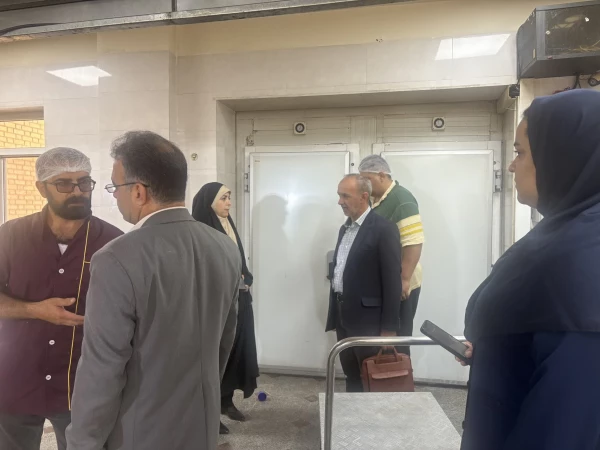 بازدید مسئولان استانی از انبار ملزومات و مواد غذایی پردیس زینبیه 4