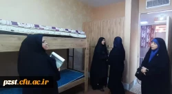  بازدید ناظر استانی سیستان و بلوچستان از پردیس زینبیه با محوریت سلامت و ایمنی دانشجویان 3