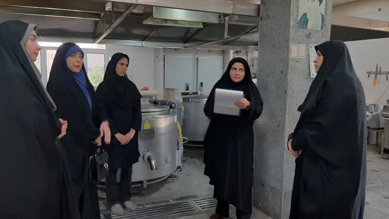  بازدید ناظر استانی سیستان و بلوچستان از پردیس زینبیه با محوریت سلامت و ایمنی دانشجویان 5