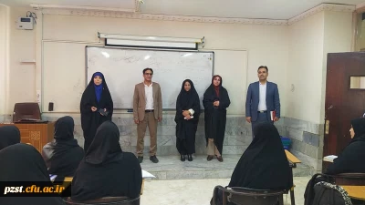 حضور سرپرست پردیس در کلاس ها جهت تبریک آغاز سال تحصیلی 1404-1405