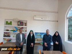  بازدید دکتر علیپور معاونت آموزشی و تحصیلات تکمیلی دانشگاه فرهنگیان و خانم دکتر پرک از پردیس زینبیه 2