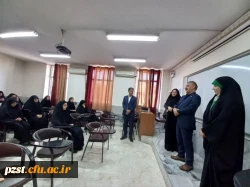  بازدید دکتر علیپور معاونت آموزشی و تحصیلات تکمیلی دانشگاه فرهنگیان و خانم دکتر پرک از پردیس زینبیه 3