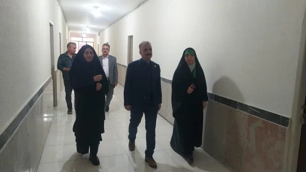  بازدید دکتر علیپور معاونت آموزشی و تحصیلات تکمیلی دانشگاه فرهنگیان و خانم دکتر پرک از پردیس زینبیه 4